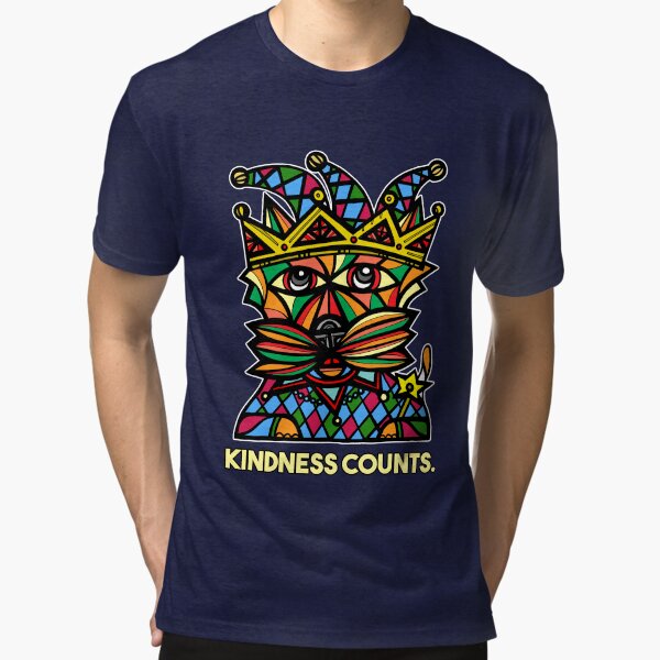 "Kindness Counts." Tri-blend T-Shirt