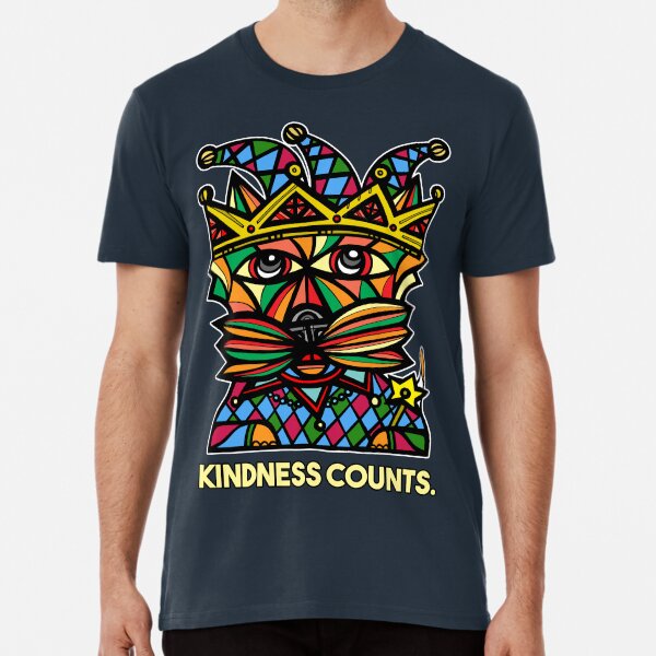 "Kindness Counts." Premium T-Shirt