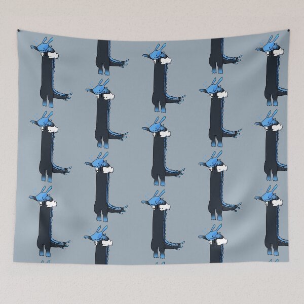 Item preview, Long Lizard (blue) Rain World designed and sold by ZcatUwU.