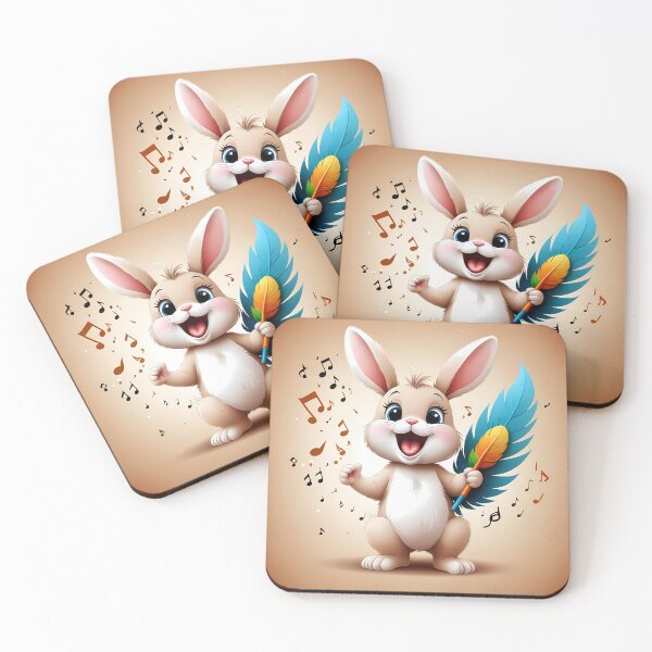 Item preview, Baby Rabbit Sings designed and sold by Artbellachi.