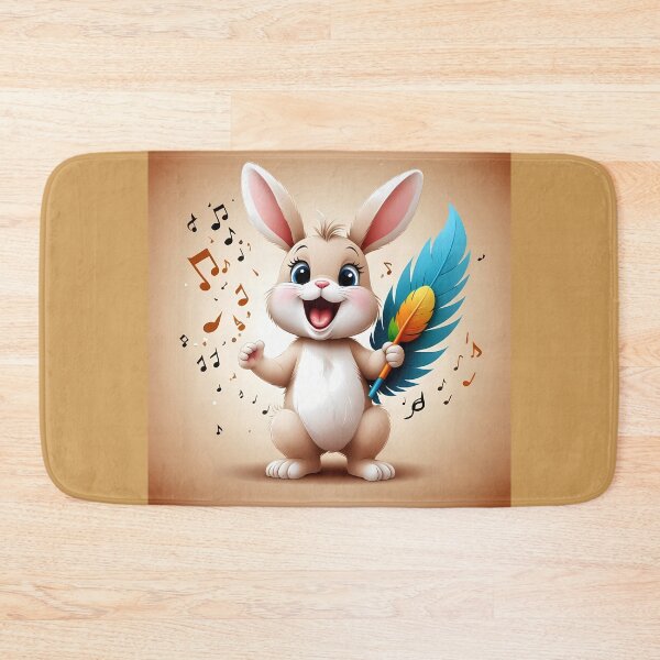 Item preview, Baby Rabbit Sings designed and sold by Artbellachi.