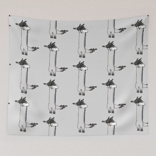 Item preview, Long Lizard (white) Rain World designed and sold by ZcatUwU.