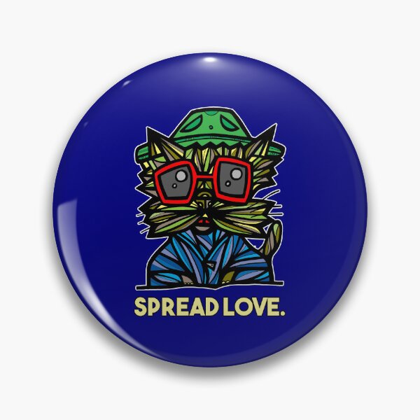 "Spread Love." Pin