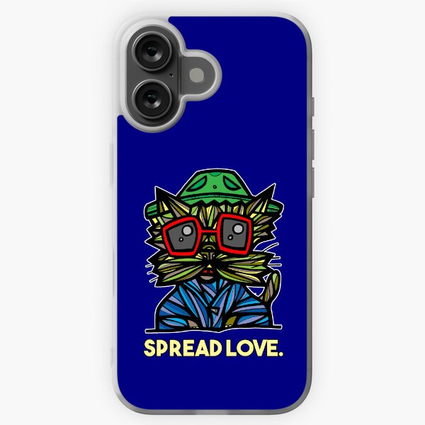 "Spread Love." iPhone Soft Case