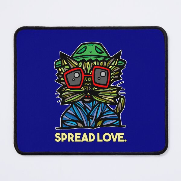 "Spread Love." Mouse Pad