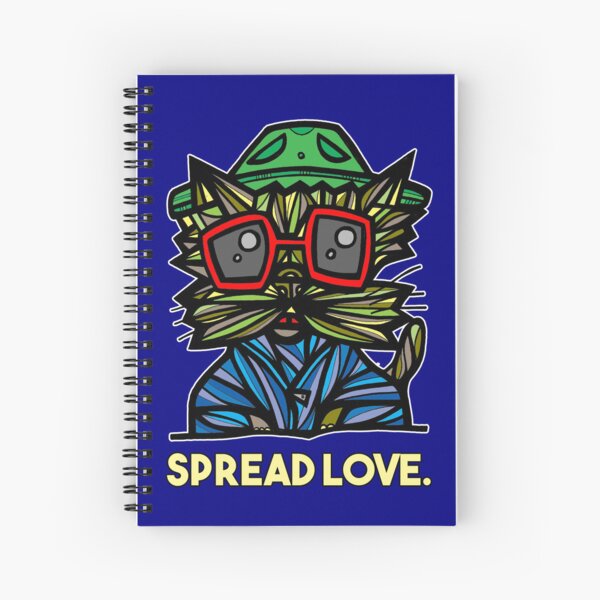 "Spread Love." Spiral Notebook