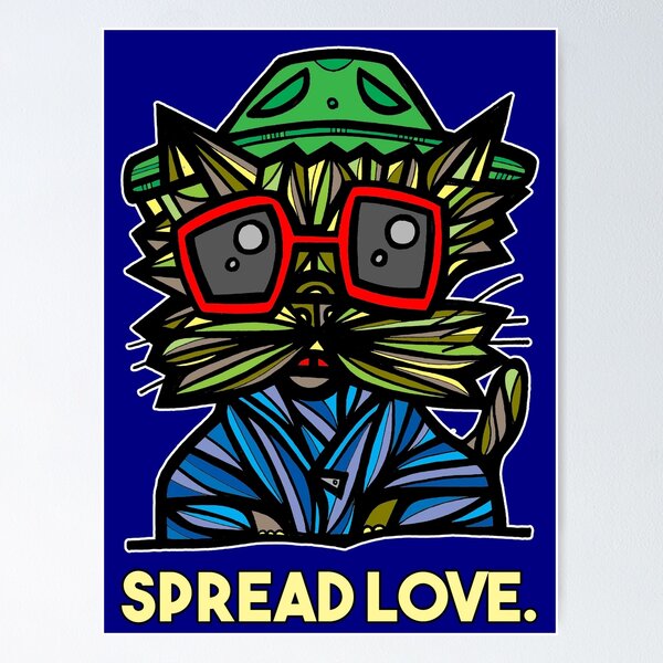 "Spread Love." Poster