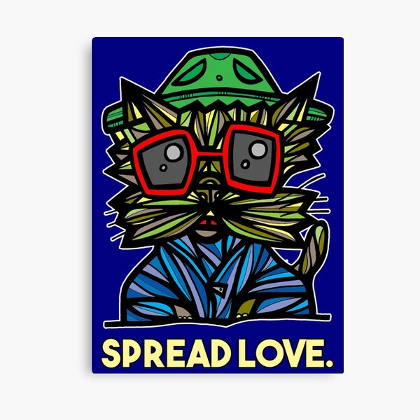 "Spread Love." Canvas Print