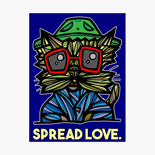 "Spread Love." Photographic Print