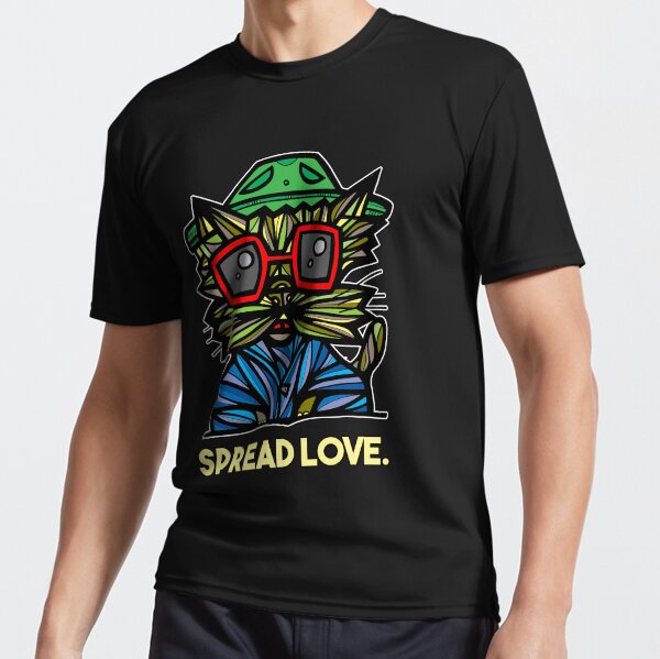 "Spread Love." Active T-Shirt