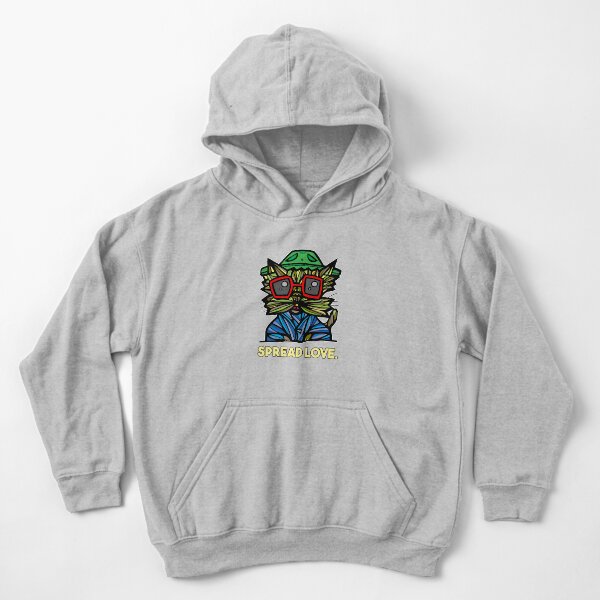 "Spread Love." Kids Pullover Hoodie