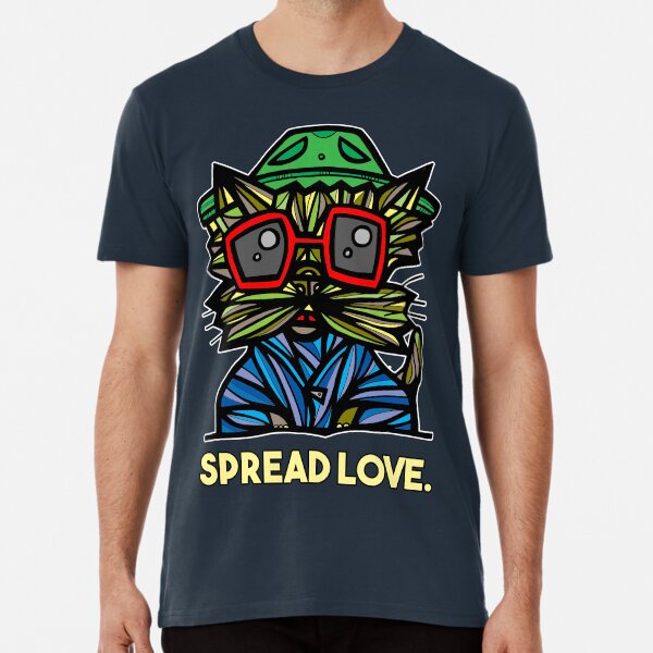 "Spread Love." Premium T-Shirt