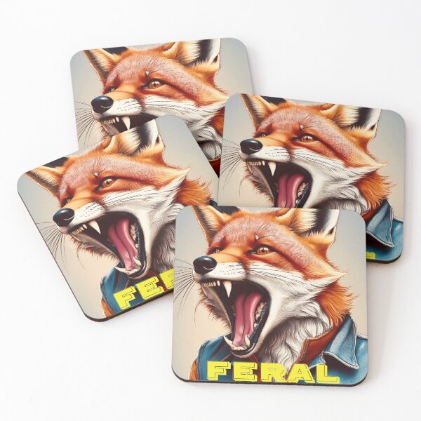 Item preview, Feral Fox 1 designed and sold by TheCussnWolf.