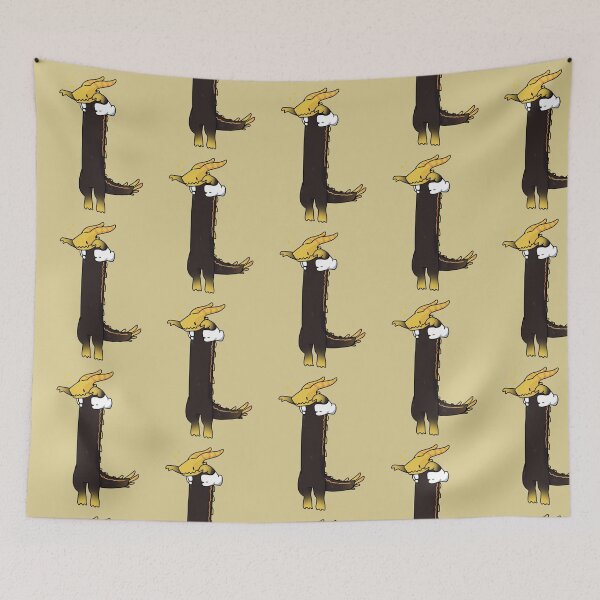 Item preview, Long Lizard (yellow) Rain World designed and sold by ZcatUwU.