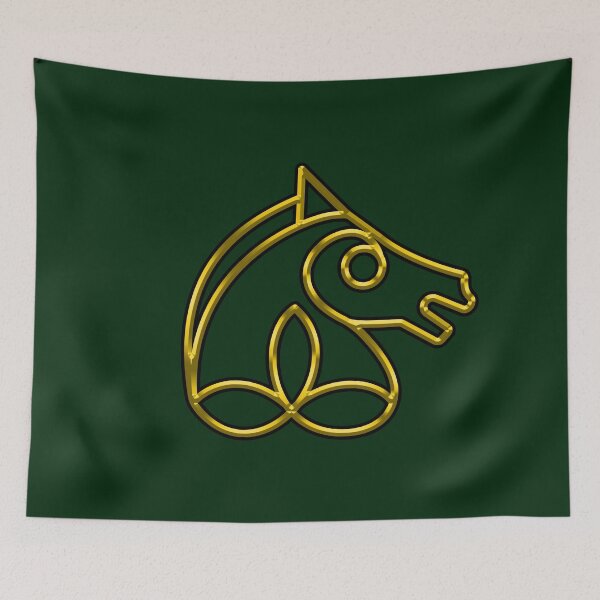 Item preview, Irish Sport Horse Brand in Gold designed and sold by DappledMoon.