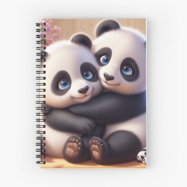 Item preview, Cuddling Pandas 2 designed and sold by PANDALOVEART.