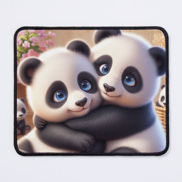 Item preview, Cuddling Pandas 2 designed and sold by PANDALOVEART.