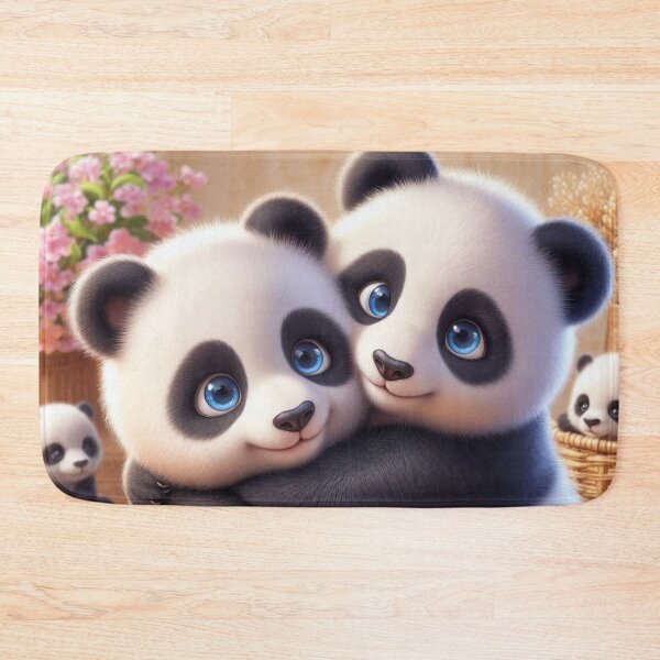 Item preview, Cuddling Pandas 2 designed and sold by PANDALOVEART.