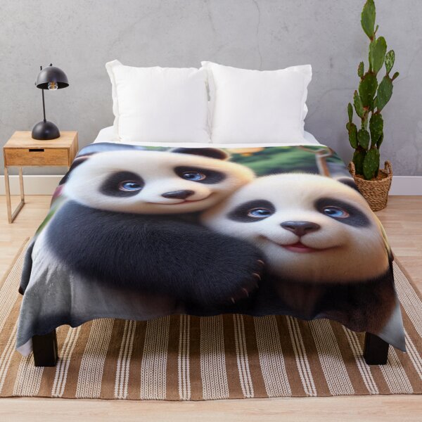 Item preview, Cuddling Pandas 3 designed and sold by PANDALOVEART.