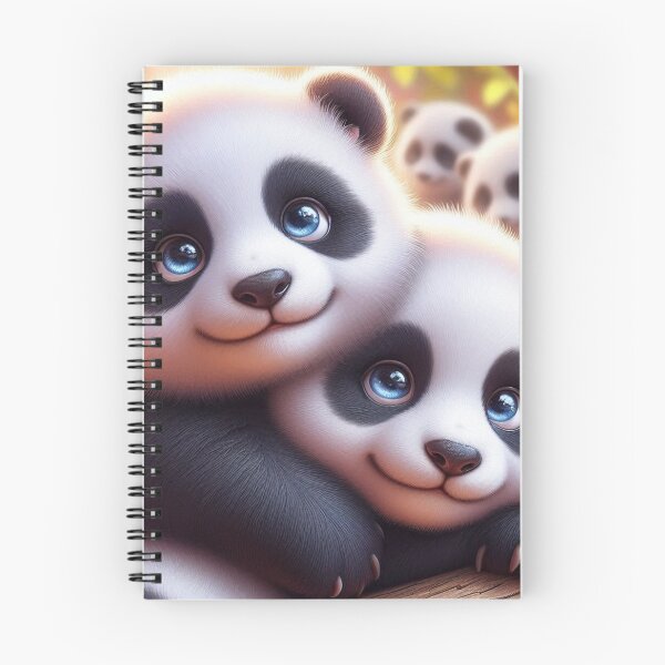 Item preview, Cuddling Pandas 4 designed and sold by PANDALOVEART.