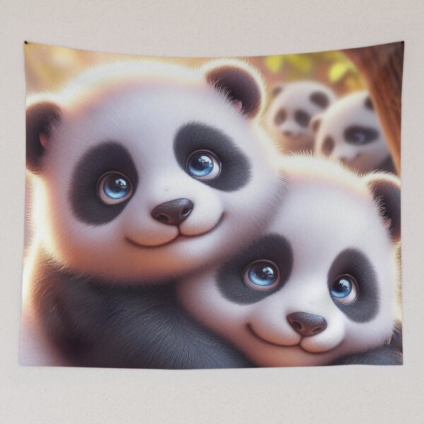 Item preview, Cuddling Pandas 4 designed and sold by PANDALOVEART.
