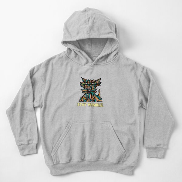 "Stay Humble." Kids Pullover Hoodie