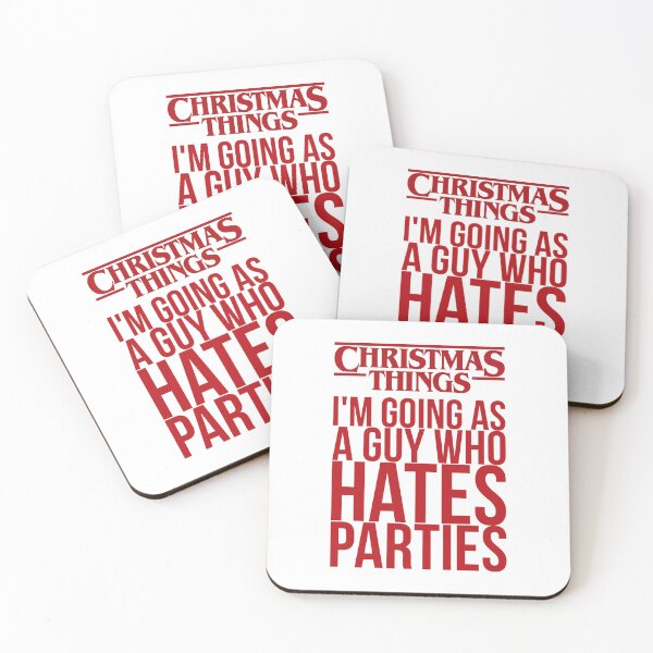 Item preview, Christmas Things A Guy Who Hates Parties designed and sold by BassHeadMomma.