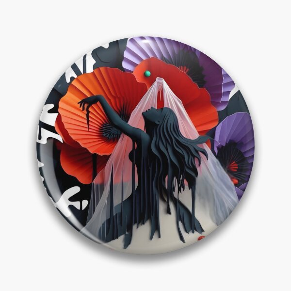 Item preview, Copy of Somniferum Dreams War with Drugs Red Poppy Addict Nightmares Woman Poppies designed and sold by SomniferumWars.