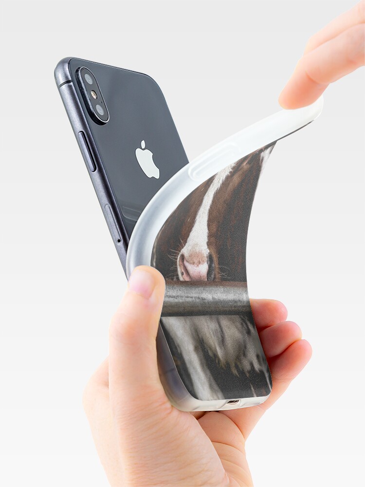 Alternative Ansicht von Kalb iPhone-Hülle
