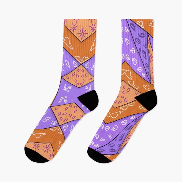 Item preview, Orange and purple pattern designed and sold by Creative_verse108.