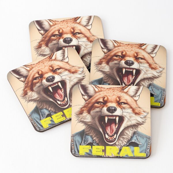 Item preview, Feral Fox 2 designed and sold by TheCussnWolf.
