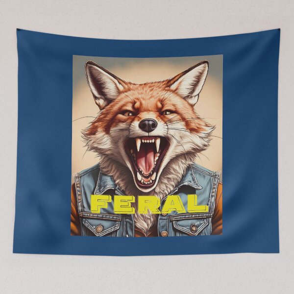 Item preview, Feral Fox 2 designed and sold by TheCussnWolf.