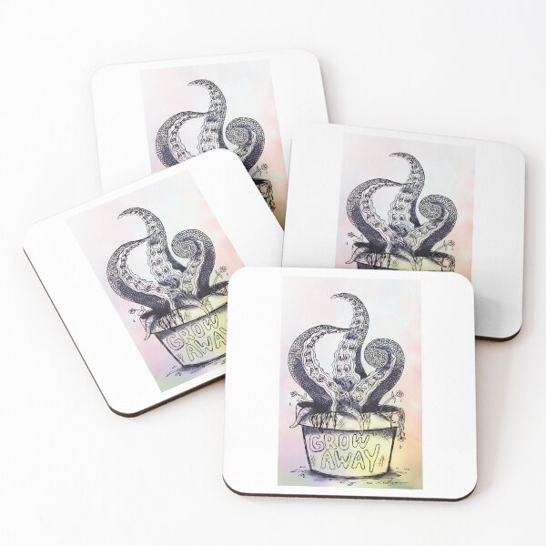 Item preview, Grow Away Tentacle Art designed and sold by Eldey Originals.