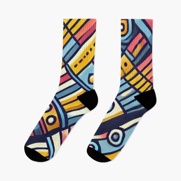 Item preview, Tribal Colorful Abstract Rocketship Design designed and sold by TribalioDesigns.