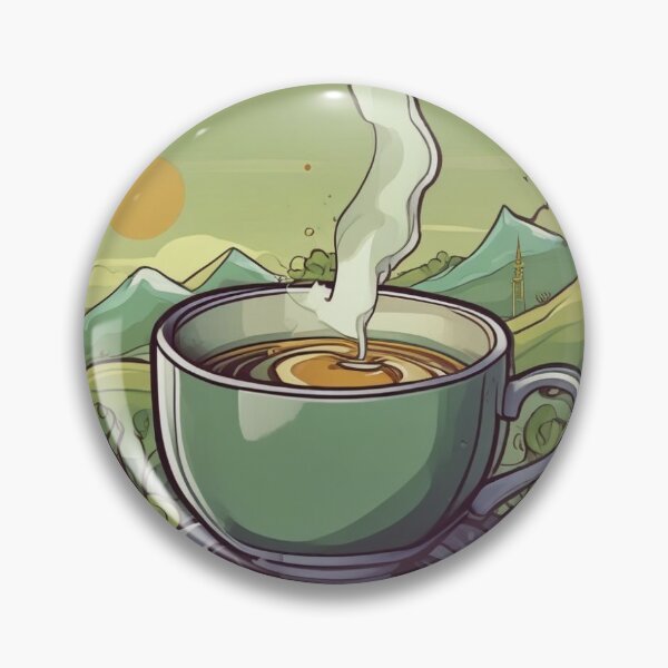 Item preview, Relaxing Cup of Green Tea designed and sold by cheri-lychee.