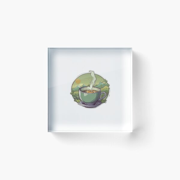 Item preview, Relaxing Cup of Green Tea designed and sold by cheri-lychee.