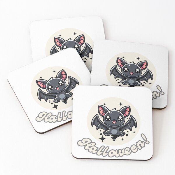 Item preview, Happy Halloween Bat - Cute Cartoon Style designed and sold by ARTYLOGY3645.