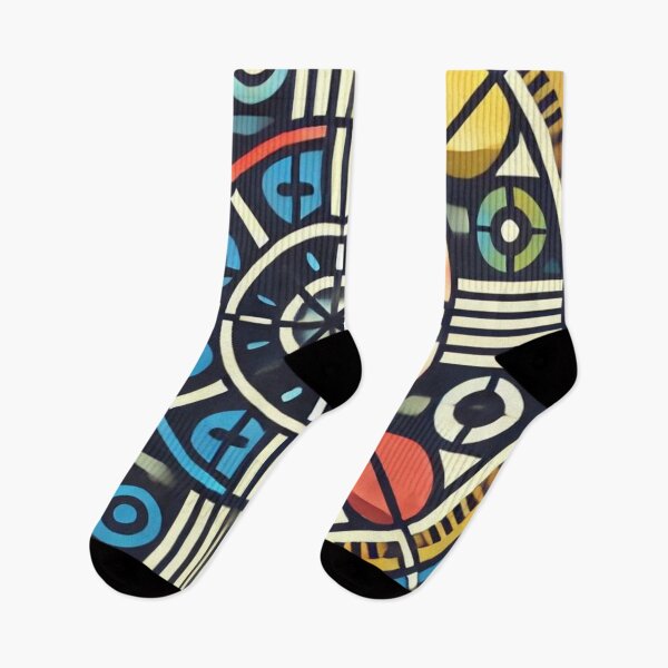 Item preview, Tribal Colorful Abstract Space Satellite Design designed and sold by TribalioDesigns.
