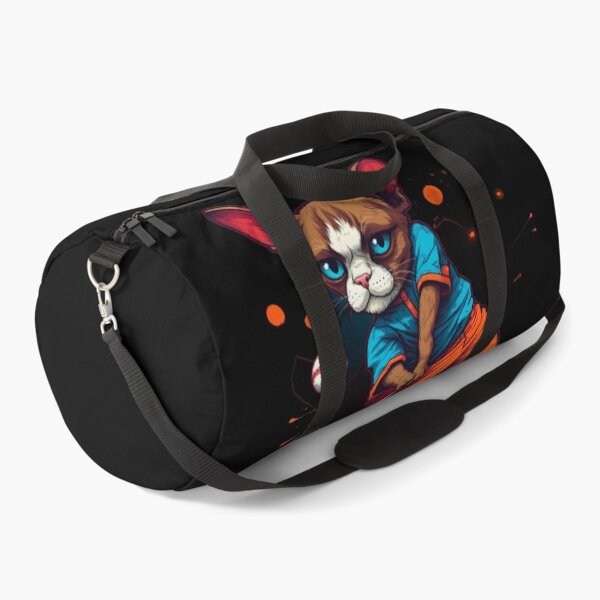 Item preview, Grumpy Persian cat playing baseball designed and sold by Furrifico.