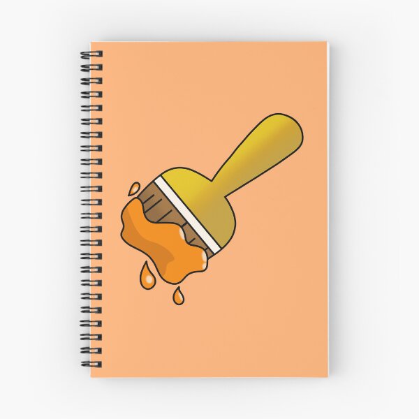 Item preview, Neopets Orange Paint Brush designed and sold by AliceAlpaca6.