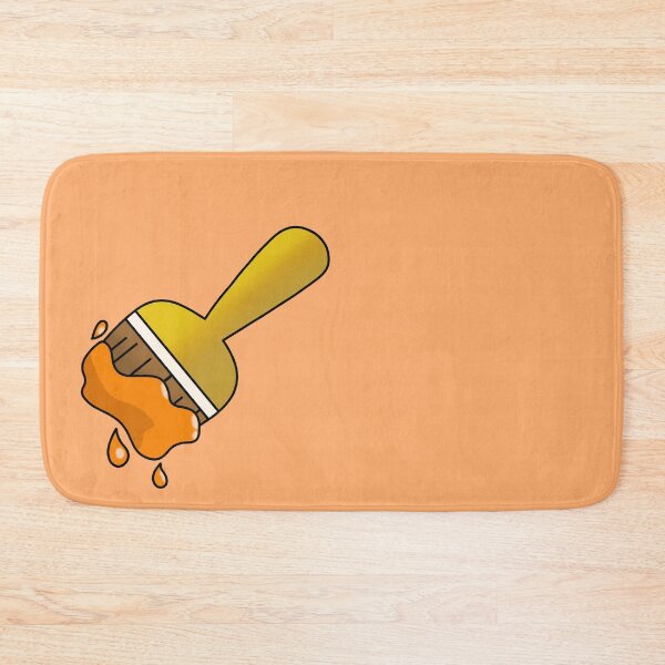 Item preview, Neopets Orange Paint Brush designed and sold by AliceAlpaca6.