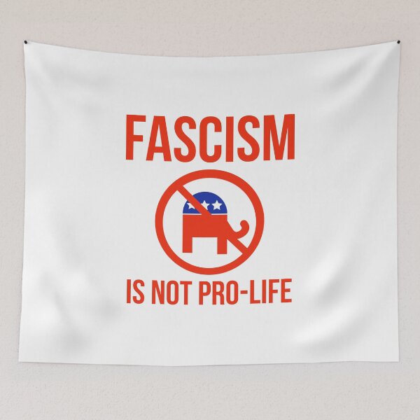 Item preview, Fascism is not pro-life  designed and sold by Rachel the Artist .