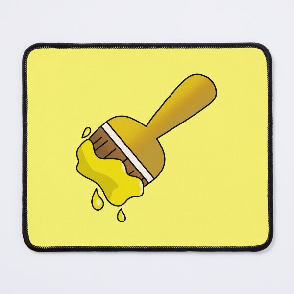 Item preview, Neopets Yellow Paint Brush designed and sold by AliceAlpaca6.