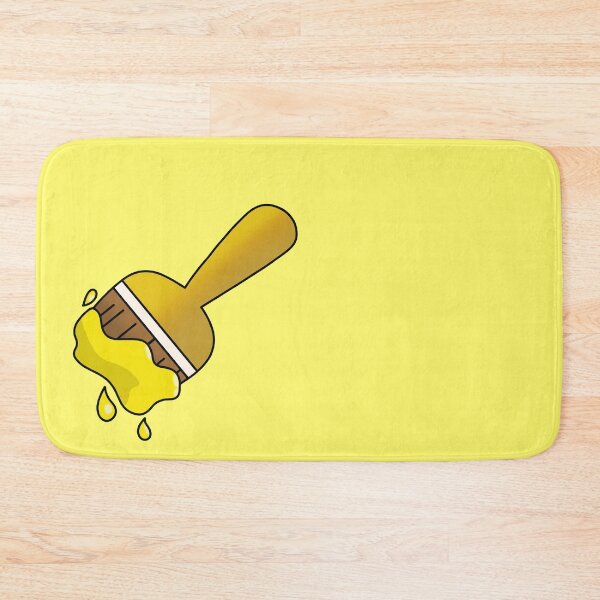 Item preview, Neopets Yellow Paint Brush designed and sold by AliceAlpaca6.