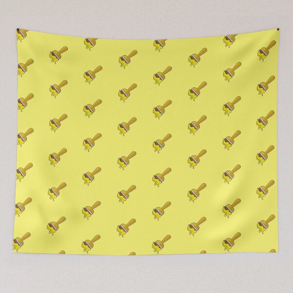 Item preview, Neopets Yellow Paint Brush designed and sold by AliceAlpaca6.