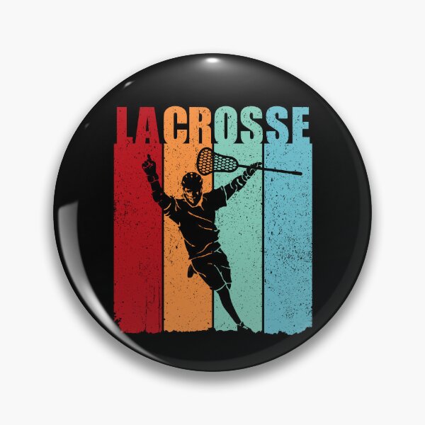 Item preview, Vintage Retro Lacrosse Player Gift designed and sold by mhernaevily.