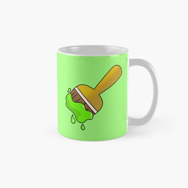 Item preview, Neopets Green Paint Brush designed and sold by AliceAlpaca6.
