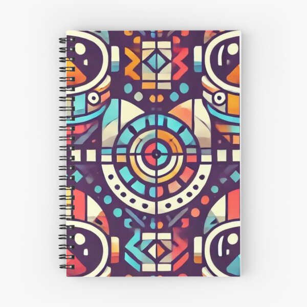 Item preview, Tribal Colorful Abstract Spaceman Design designed and sold by TribalioDesigns.