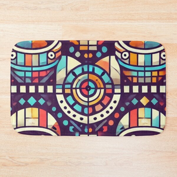 Item preview, Tribal Colorful Abstract Spaceman Design designed and sold by TribalioDesigns.