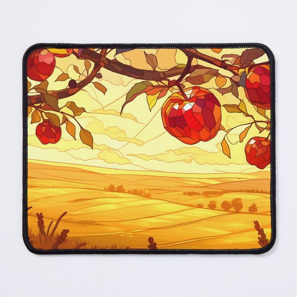 Item preview, Stained Glass of Apple Orchard designed and sold by Cozirlax.